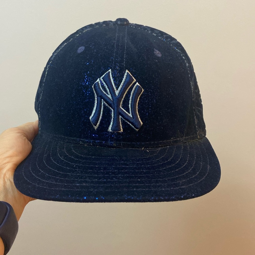 New York Yankees Paisley New Era 59Fifty Genuine Merchandise Hat Cap Size 7 1/4